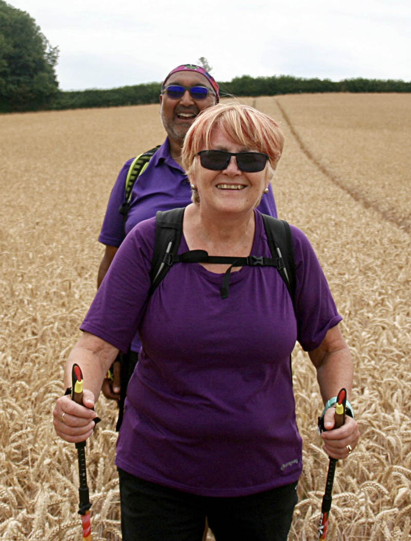 Sue and Denis Walk